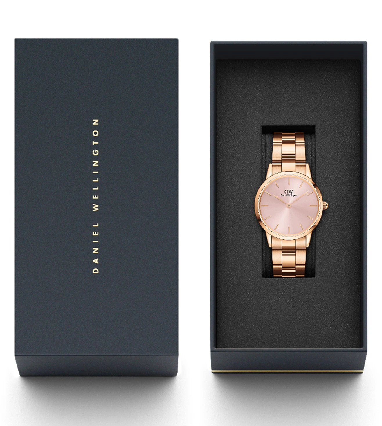 DW00100370 | DANIEL WELLINGTON Iconic Link 28 RG Analog Watch for Women