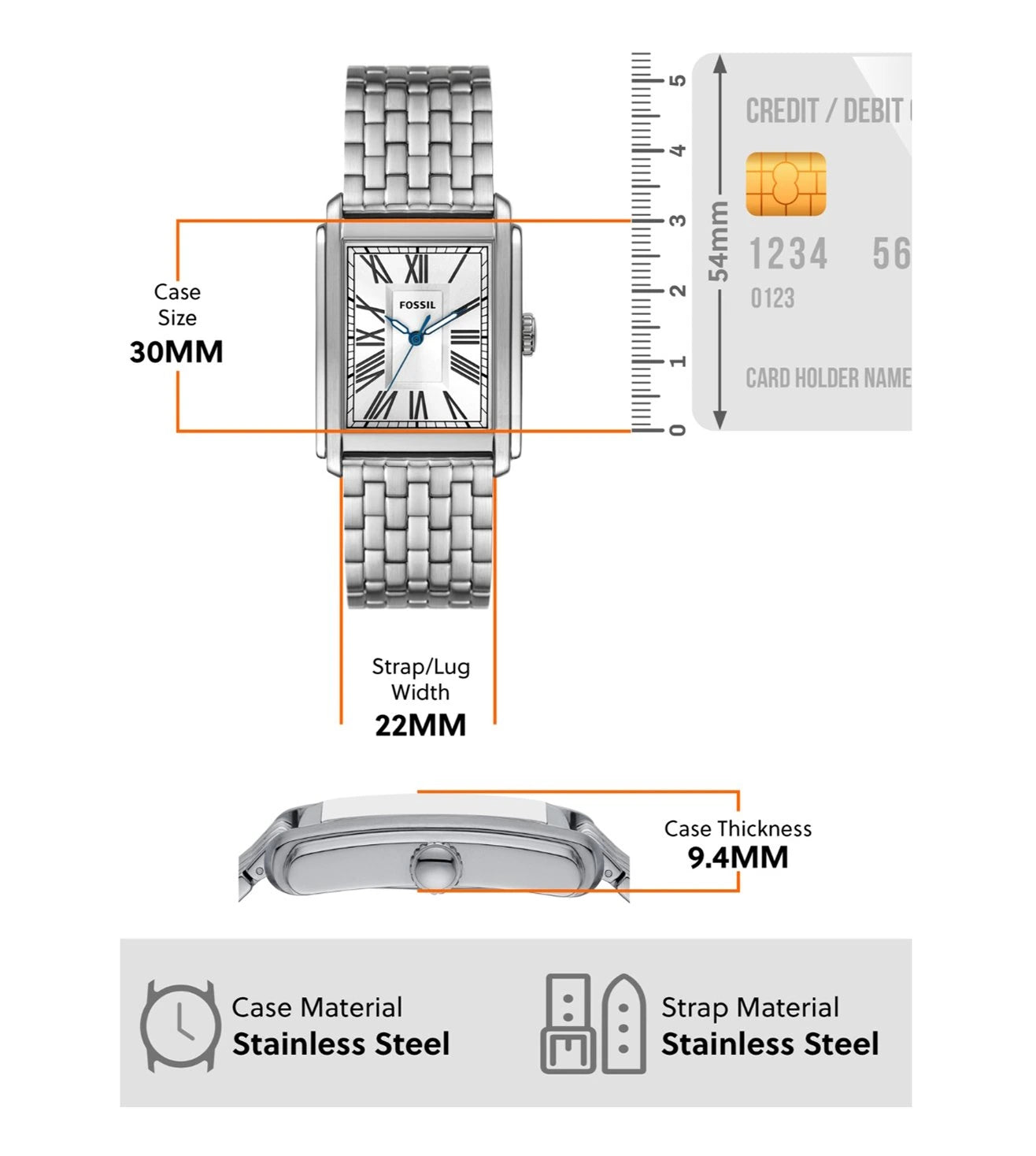 FS6008 | FOSSIL Carraway Analog Watch for Men