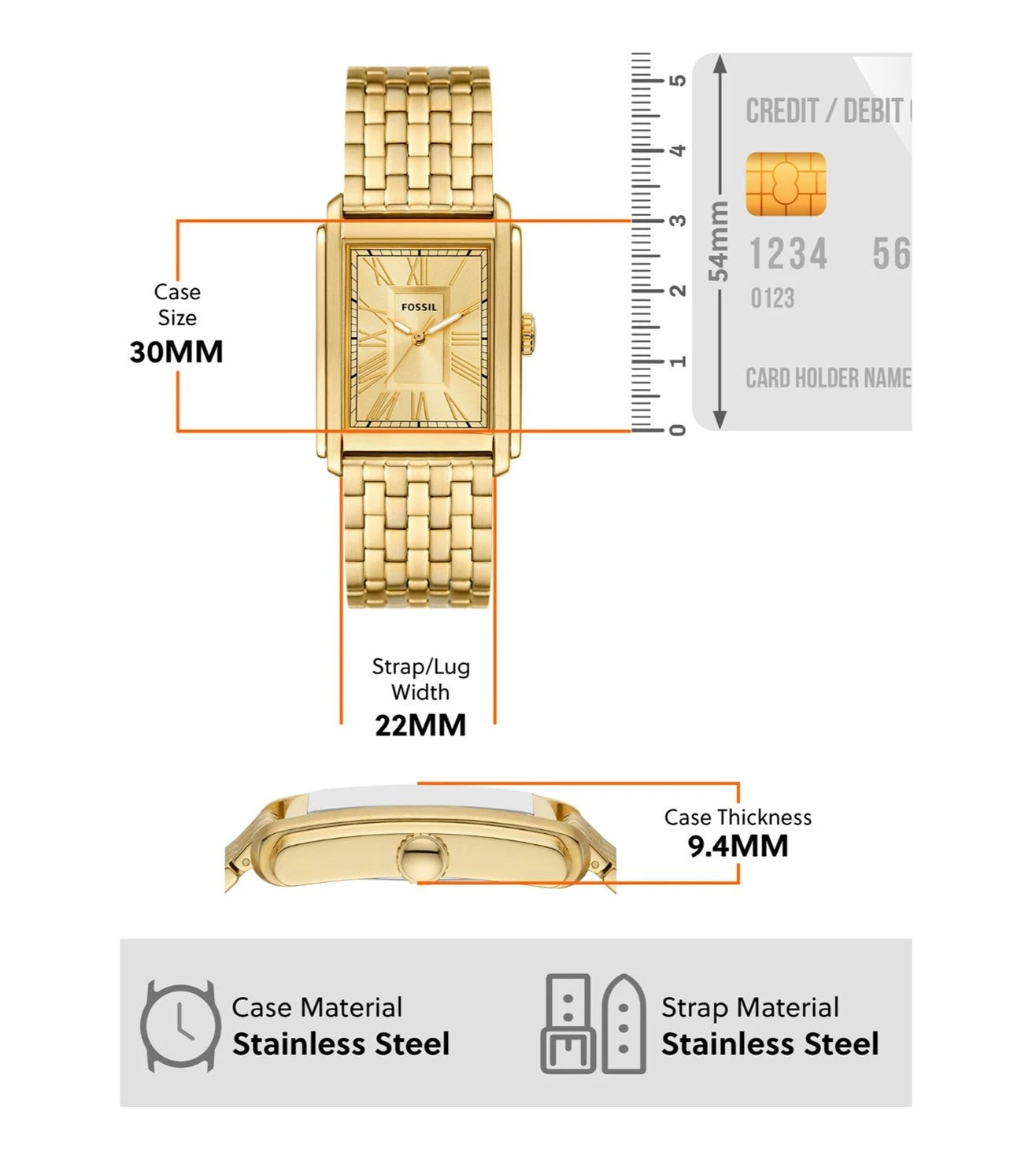 FS6009 | FOSSIL Carraway Analog Watch for Men