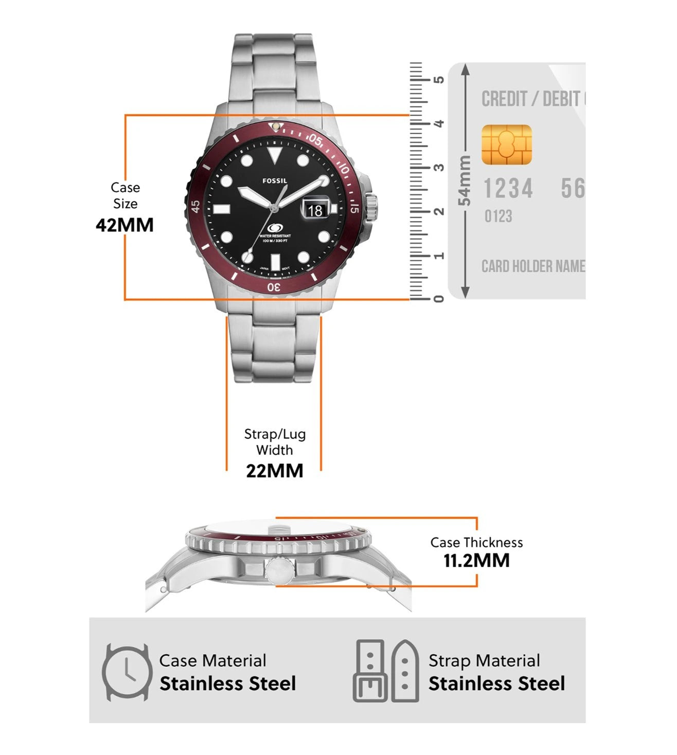 FS6013 | FOSSIL Analog Watch for Men