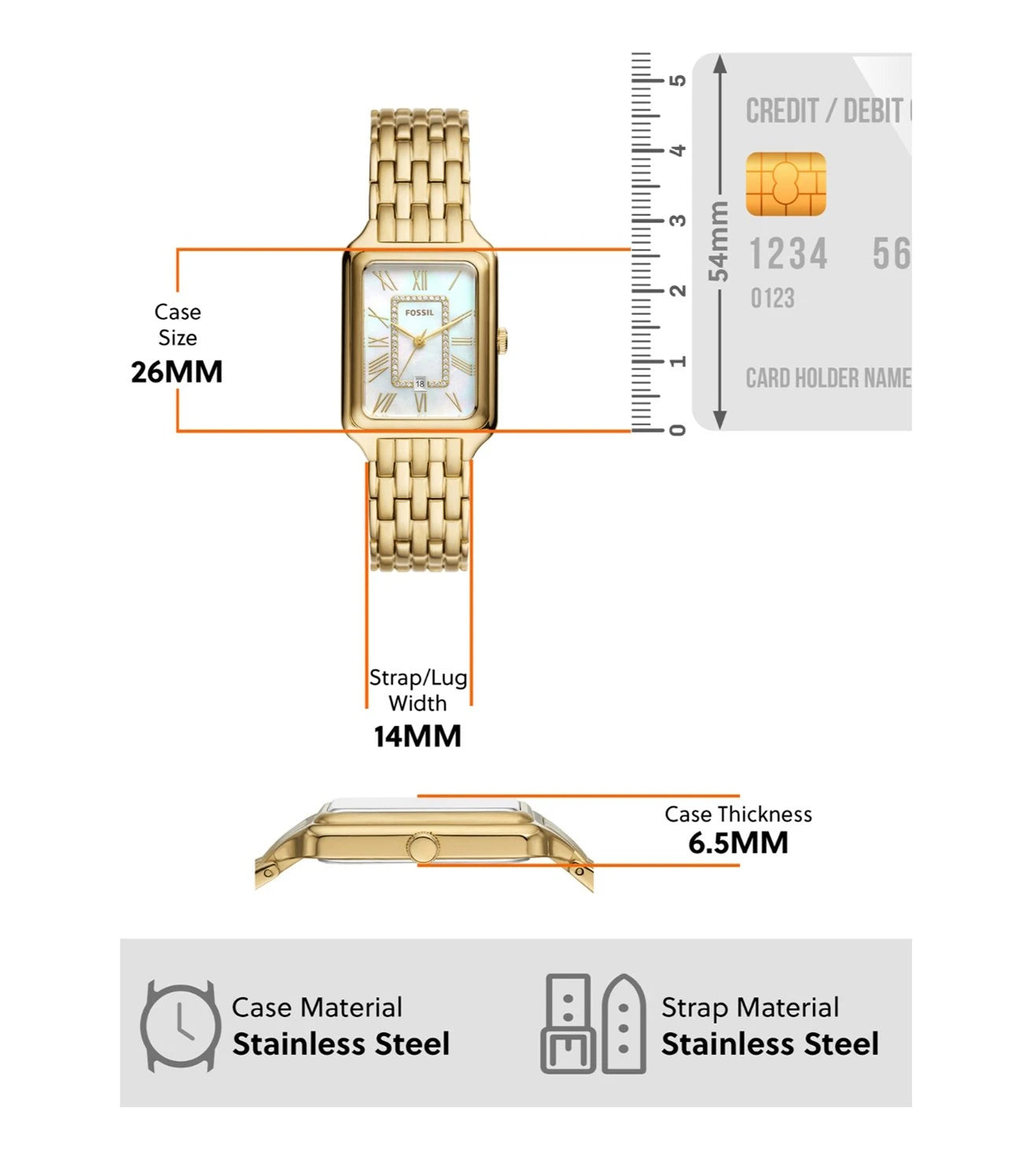 ES5304 | FOSSIL Raquel Analog Watch for Women