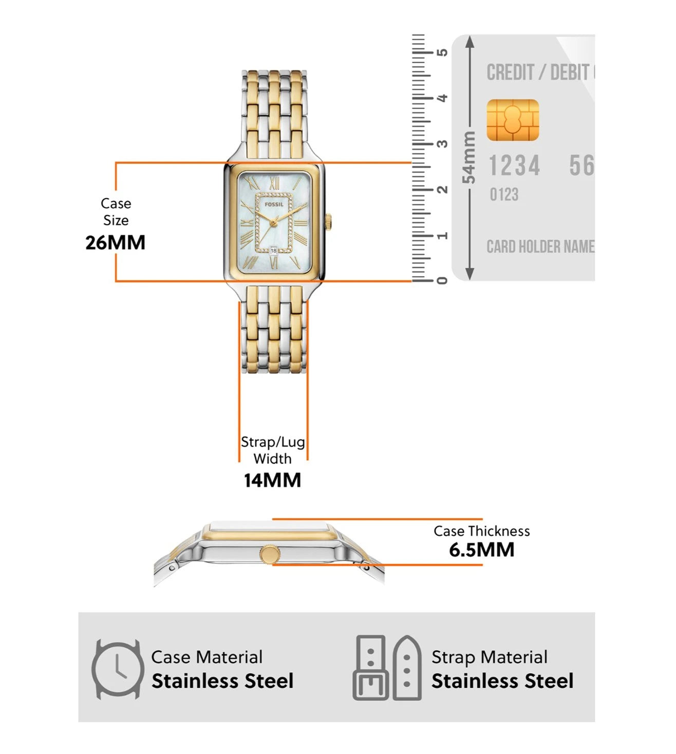 ES5305 | FOSSIL Raquel Analog Watch for Women