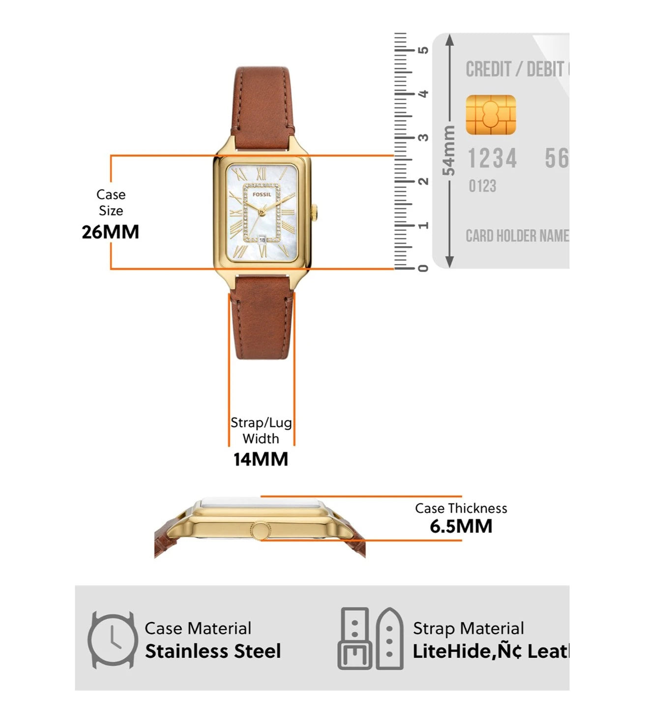 ES5307 | FOSSIL Raquel Analog Watch for Women