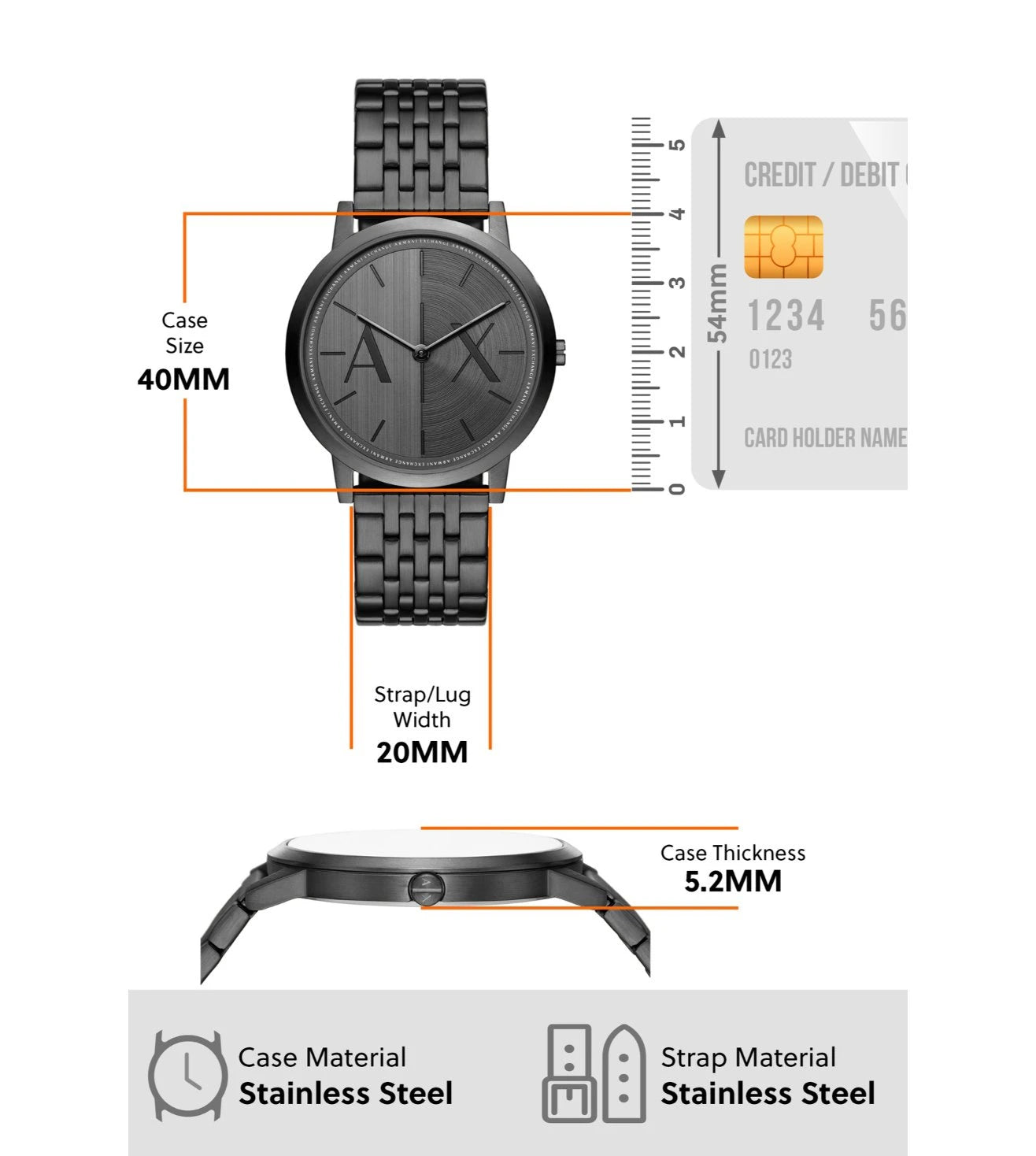 AX2872 | ARMANI EXCHANGE Analog Watch for Men – Sai Creations Watches