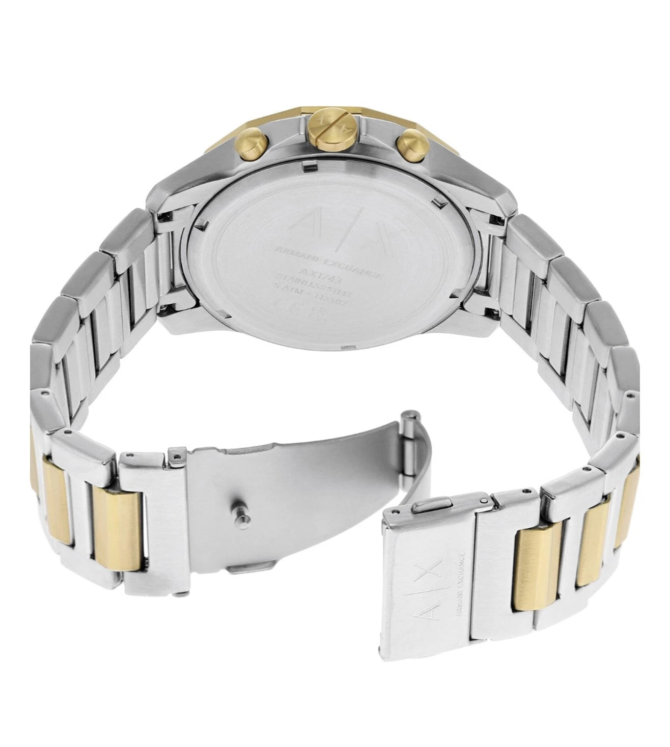 AX7148SET | ARMANI EXCHANGE Chronograph Watch for Men With Bracelet ...