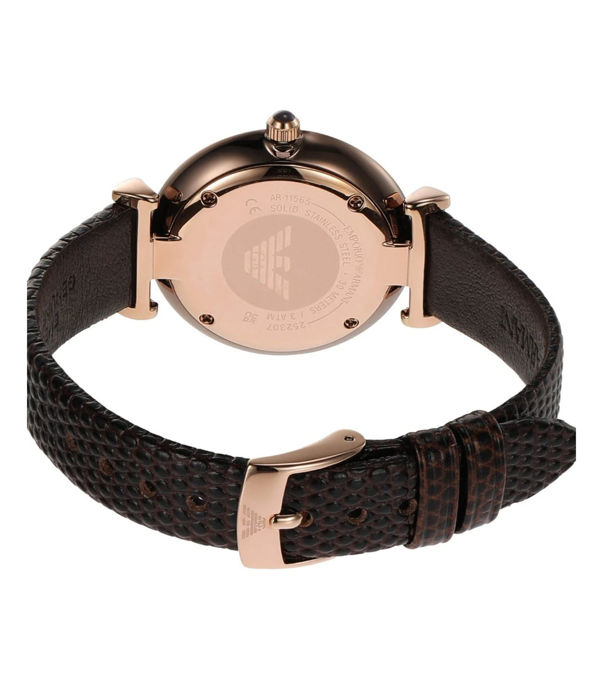 Ar11265 AR11565 Emporio Armani | Brown Dial Analog Watch (Women) – Sai ...