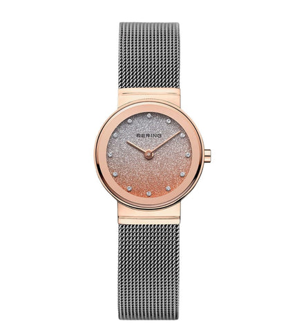 10126-0663 Bering | Rose Gold Dial Classic Watch for Women - Buy Now at Sai Creations Watches