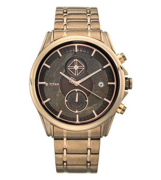 NR1847KM01 | TITAN Grandmaster Chronograph Watch for Men