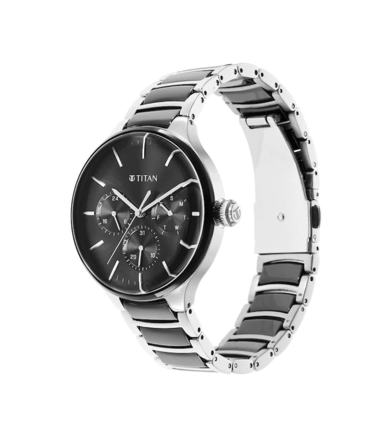 NR90148KD01 | TITAN Ceramic Fusion Chronograph Watch for Men