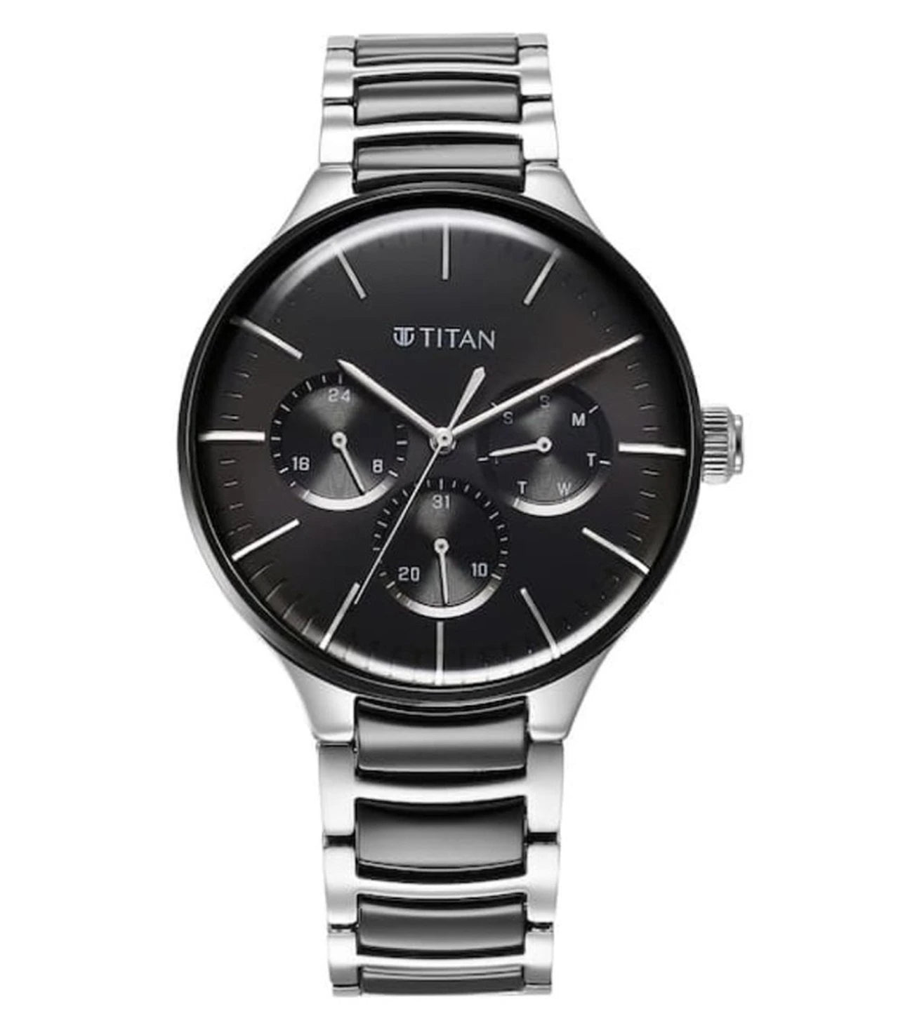 NR90148KD01 | TITAN Ceramic Fusion Chronograph Watch for Men