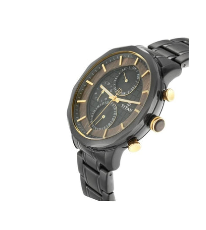 NR1789KM02 | TITAN Grandmaster Chronograph Watch for Men