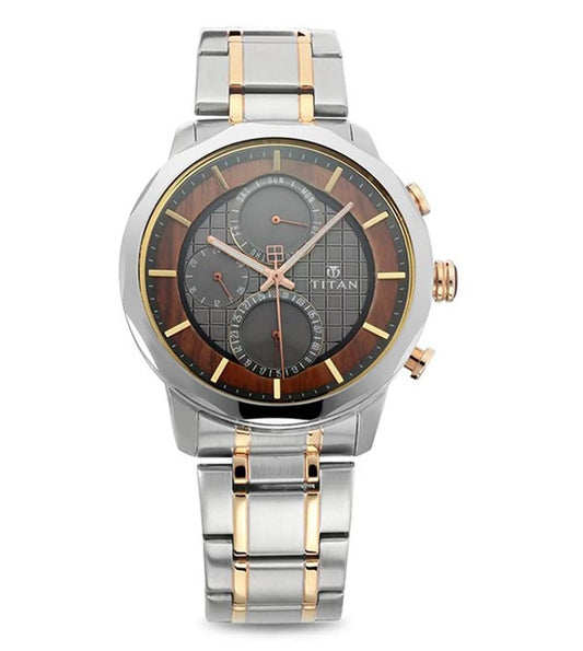 NR1789KM01 | TITAN Grandmaster Chronograph Watch for Men