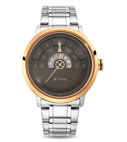 NR1828KM02 | TITAN Grandmaster II Analog Watch for Men - Buy Now at Sai Creations Watches