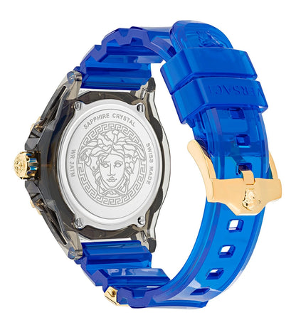 VE6E00323 | VERSACE Icon Active Indiglo Unisex Analog Watch