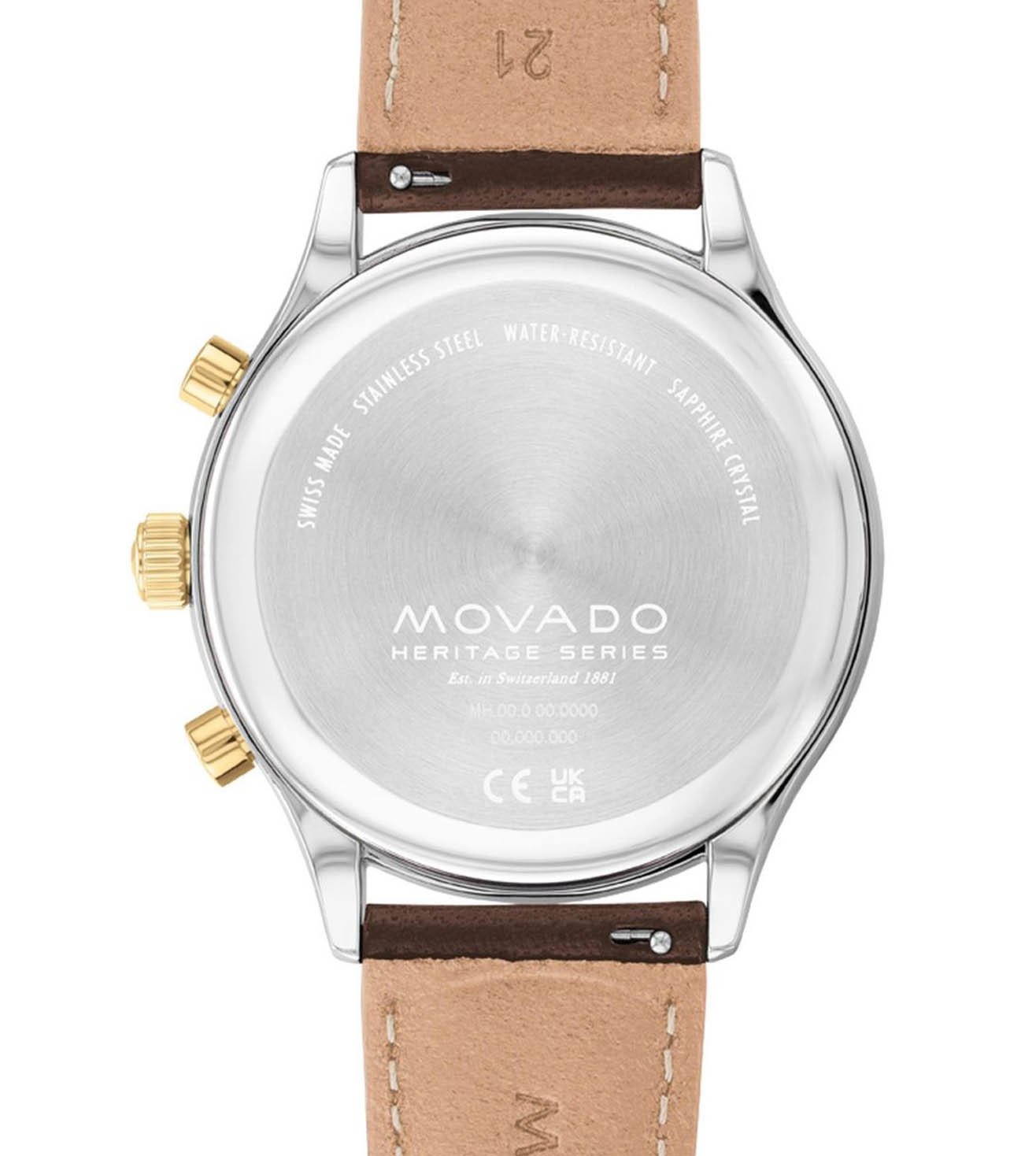 3650162 | MOVADO Heritage Chronograph Watch for Men