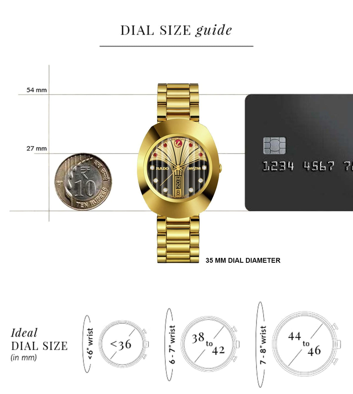 Rado R12413474 Rado DiaStar Original Limited Edition R12413474 – Sai Creations Watches