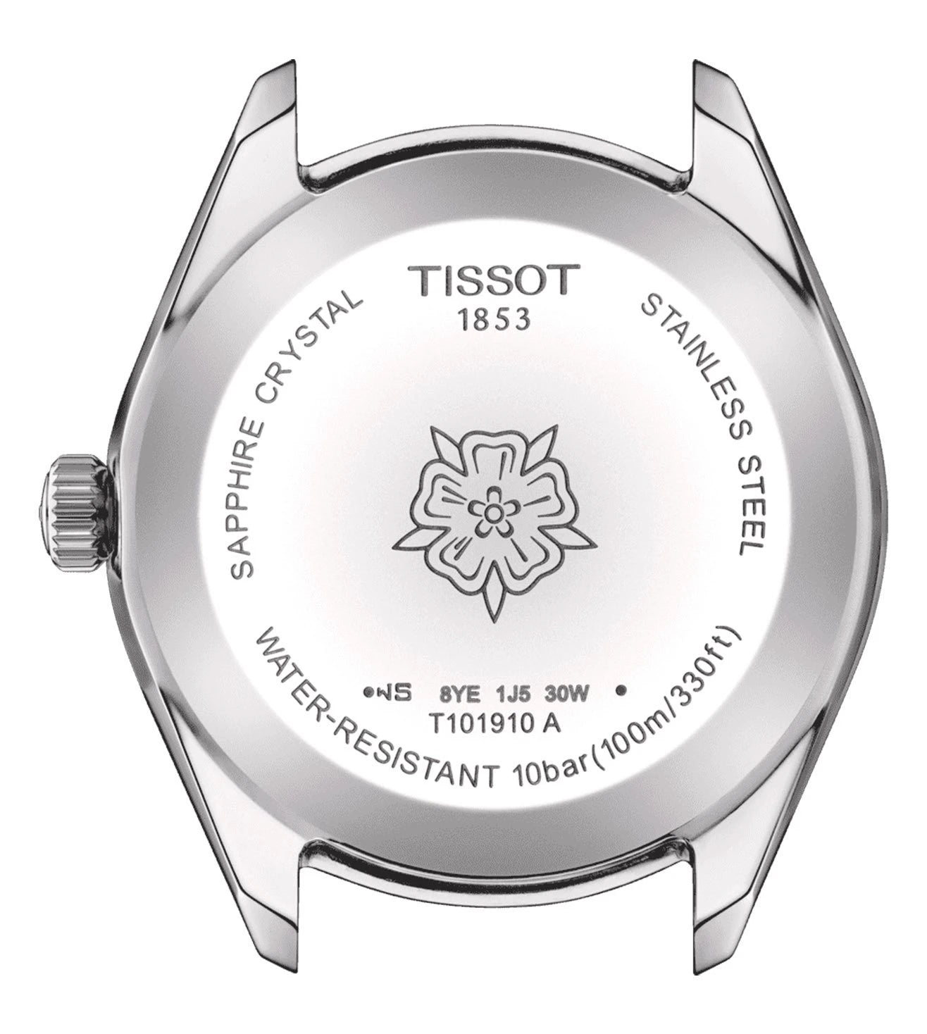 T1019101111600  |  TISSOT T-Classic Swiss PR 100 Sport Chic Analog Watch for Women