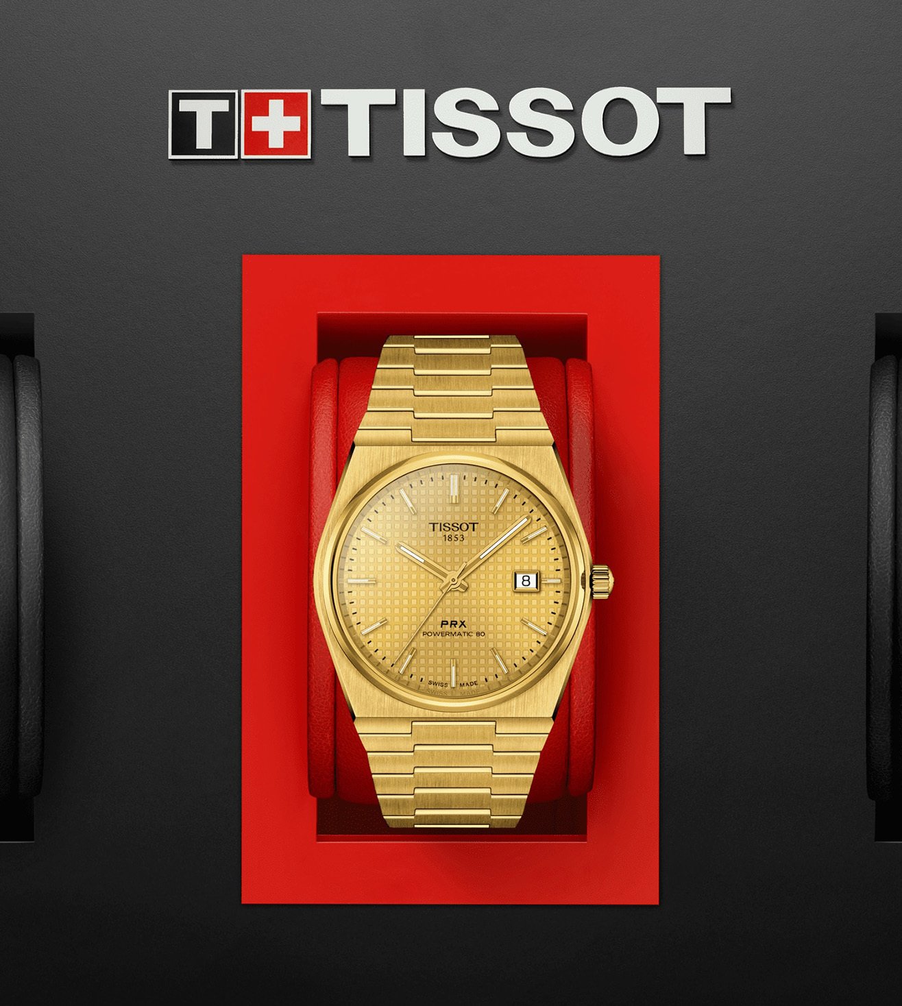 T1374073302100  |  Tissot Unisex T-Classic Swiss PRX Powermatic 80 Automatic Analog Watch for Men