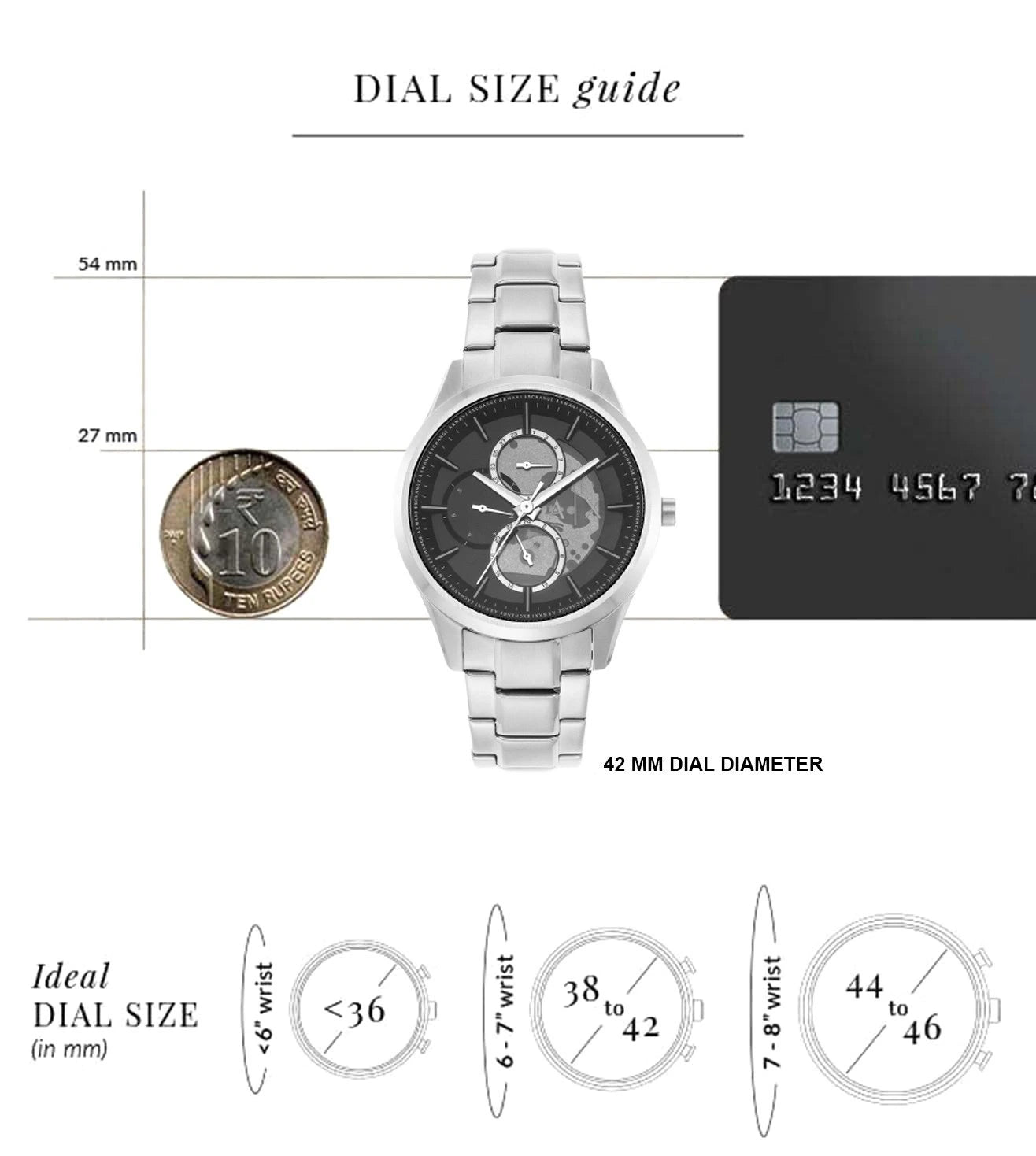 AX1873 | ARMANI EXCHANGE Dante Analog Watch for Men – Sai Creations Watches