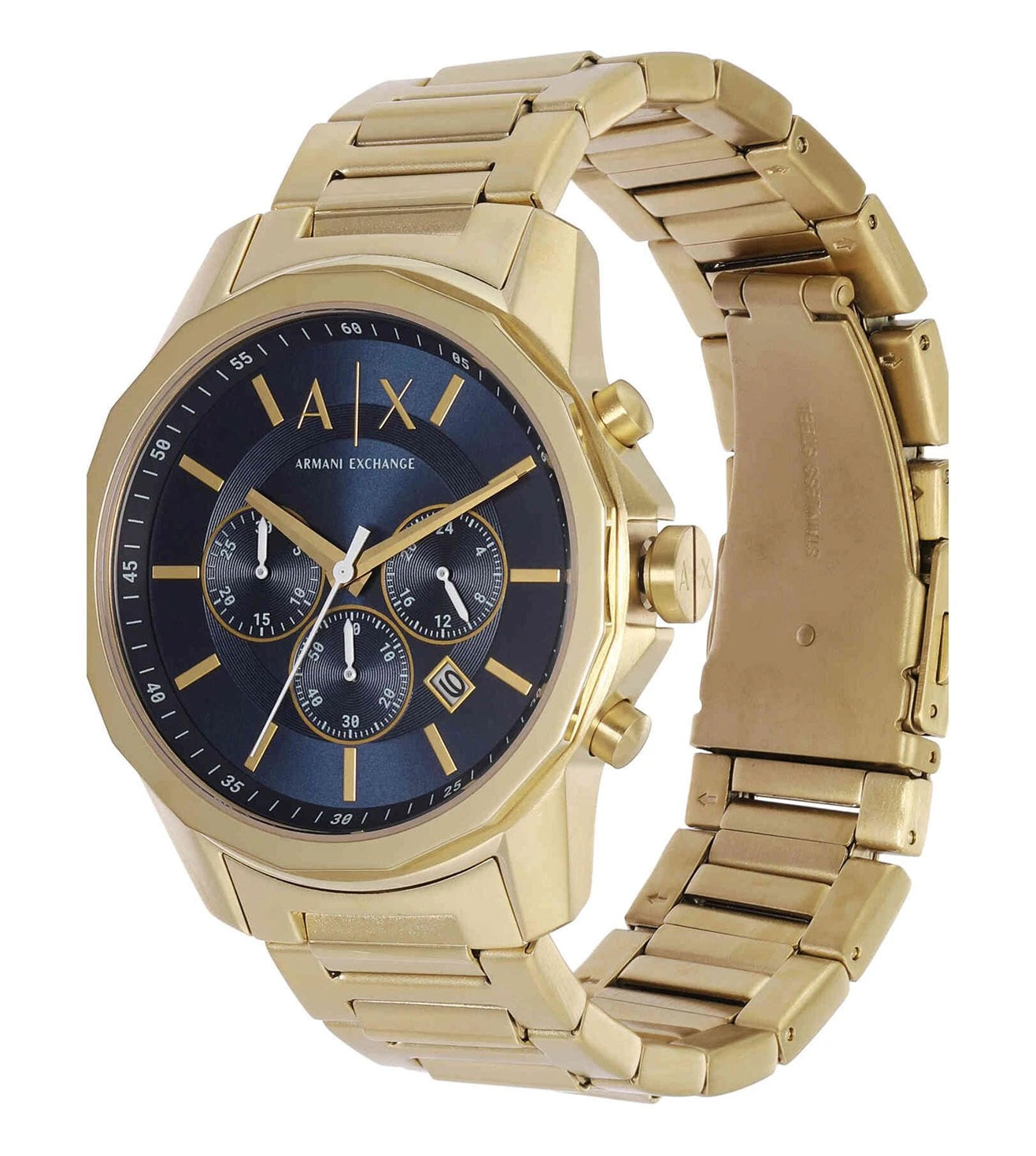 AX7151SET | ARMANI EXCHANGE Banks Chronograph Watch for Men With Bracelet