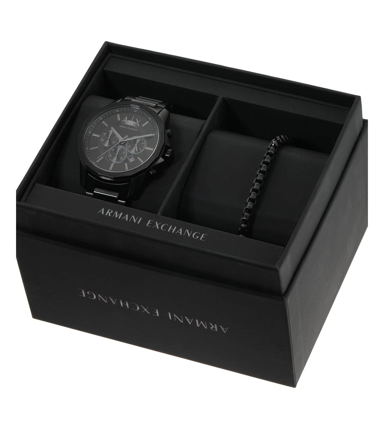 AX7153ST | ARMANI EXCHANGE Banks Chronograph Watch for Men With Bracelet