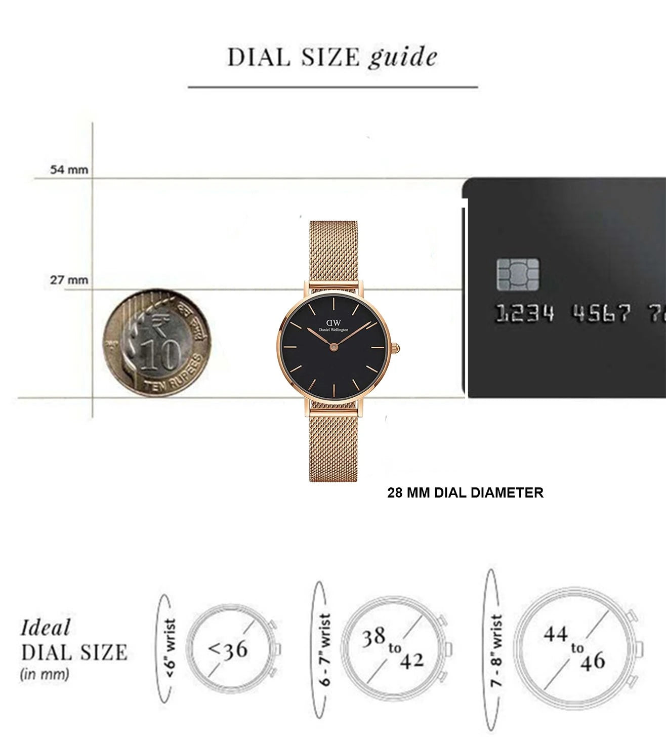 DW00100217 | DANIEL WELLINGTON Classic Petite Melrose Watch for Women