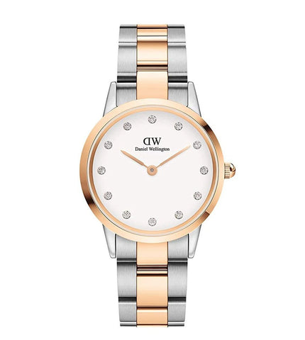 DW00100358 | DANIEL WELLINGTON Iconic Link Lumine Watch for Women - Buy Now at Sai Creations Watches