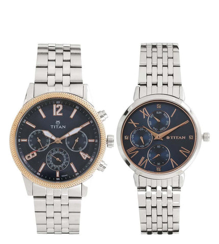 17342569KM01 | TITAN Neo Bandhan Couples Watch - Buy Now at Sai Creations Watches