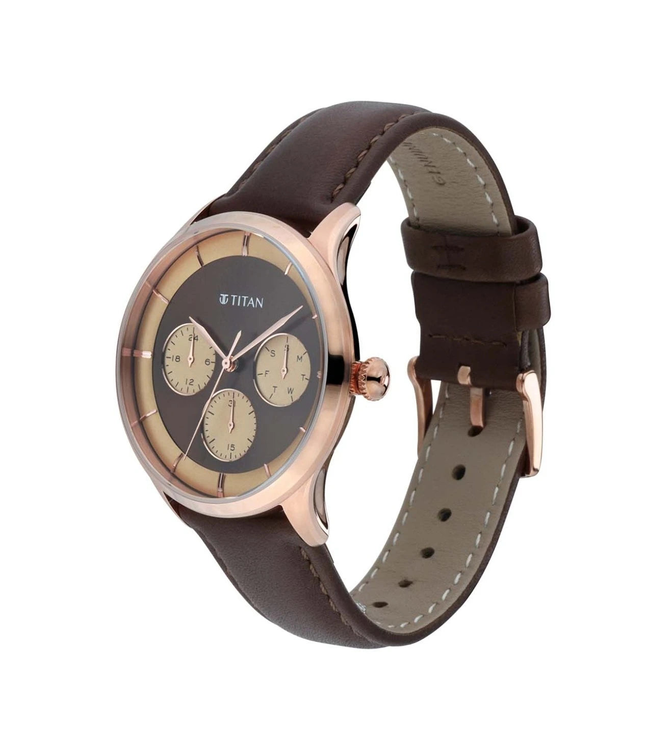 90125WL01 | TITAN Light Leathers Analog Watch for Men