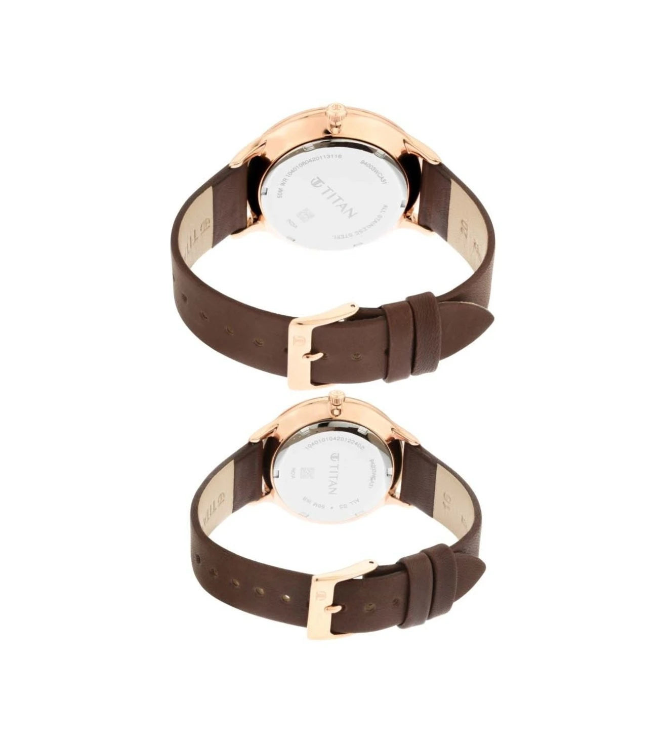 9400394203WL01 | TITAN Modern Bandhan lll Analog Couple Watch