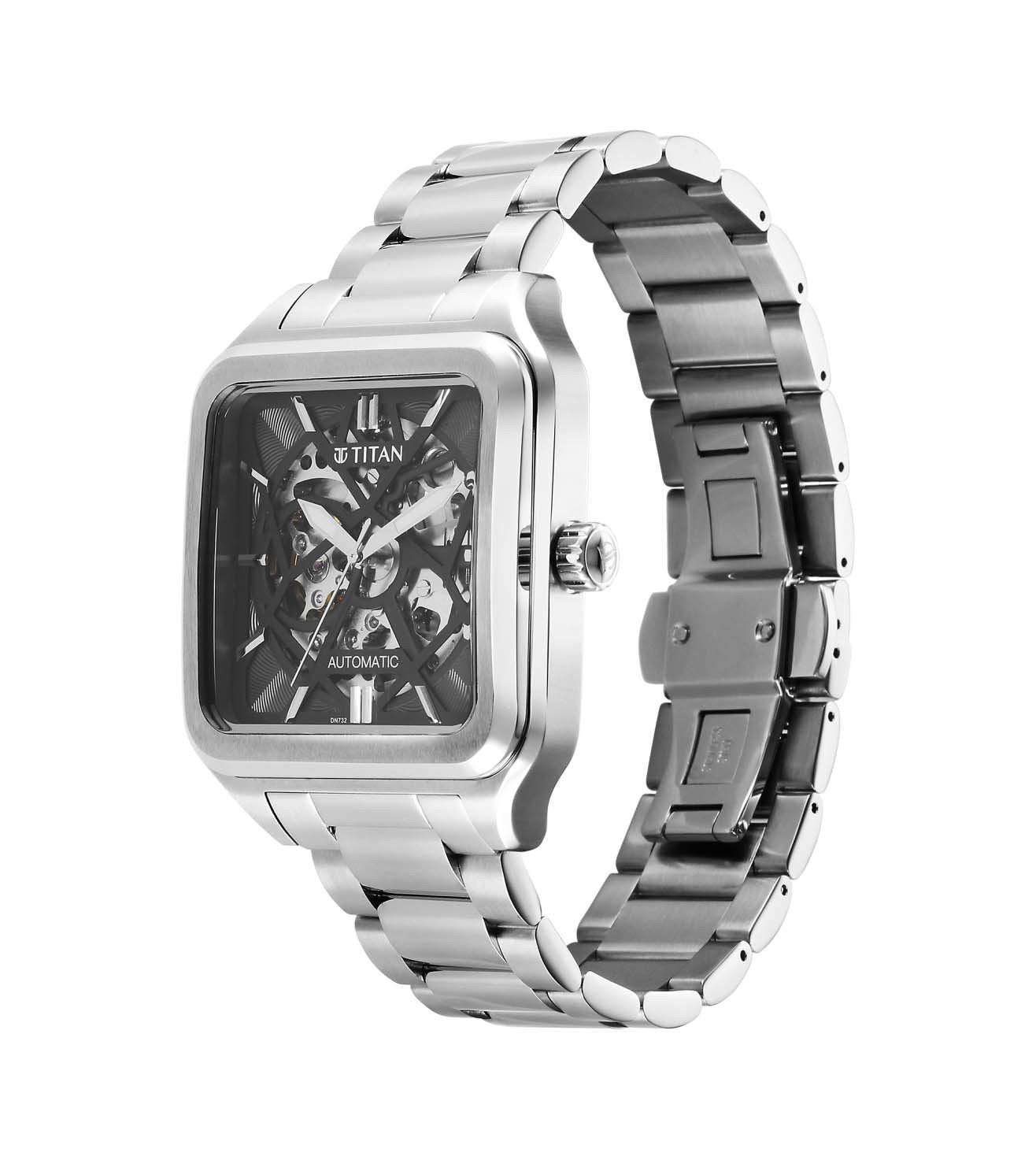 90162SM01 | TITAN Metal Automatic Analog Watch for Men