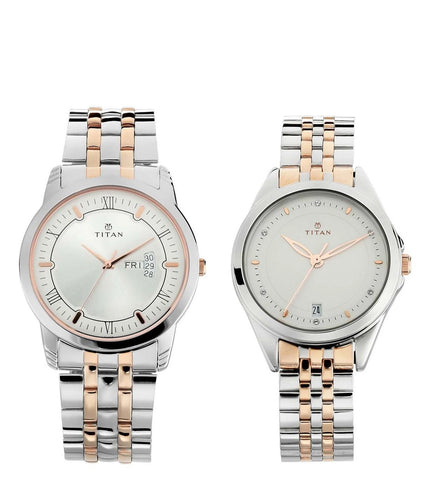 NR17742565KM01P | TITAN Lagan Pair Couples Watch - Buy Now at Sai Creations Watches