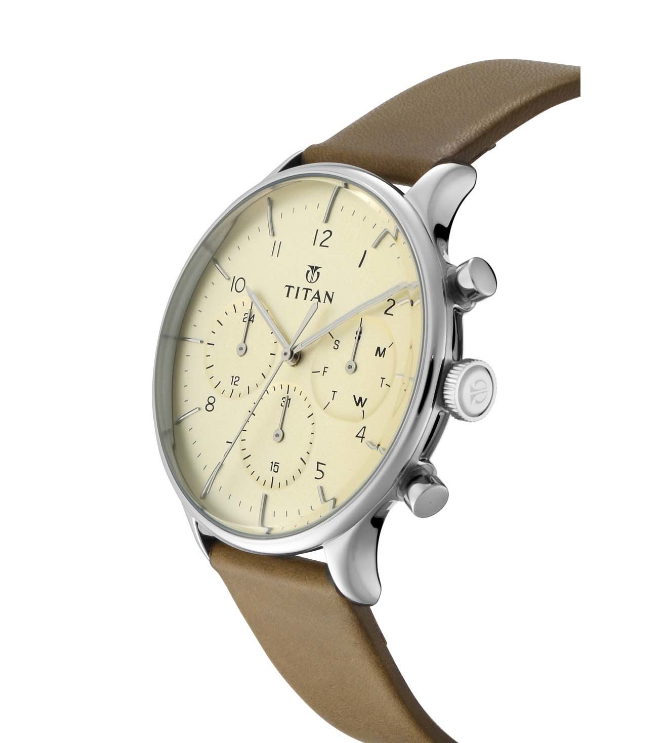 NR90102SL02 | TITAN On Trend Upgrade Chronograph Watch for Men