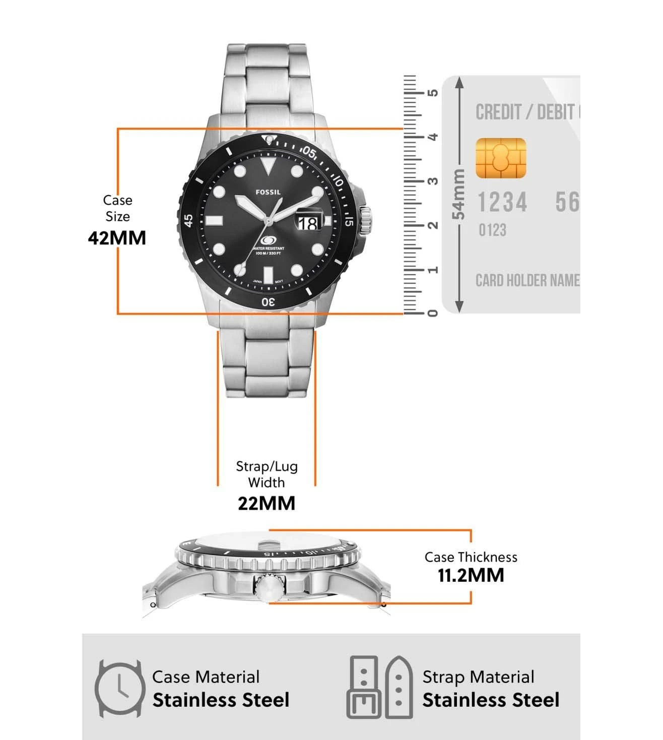 FS6032 | FOSSIL Analog Watch for Men