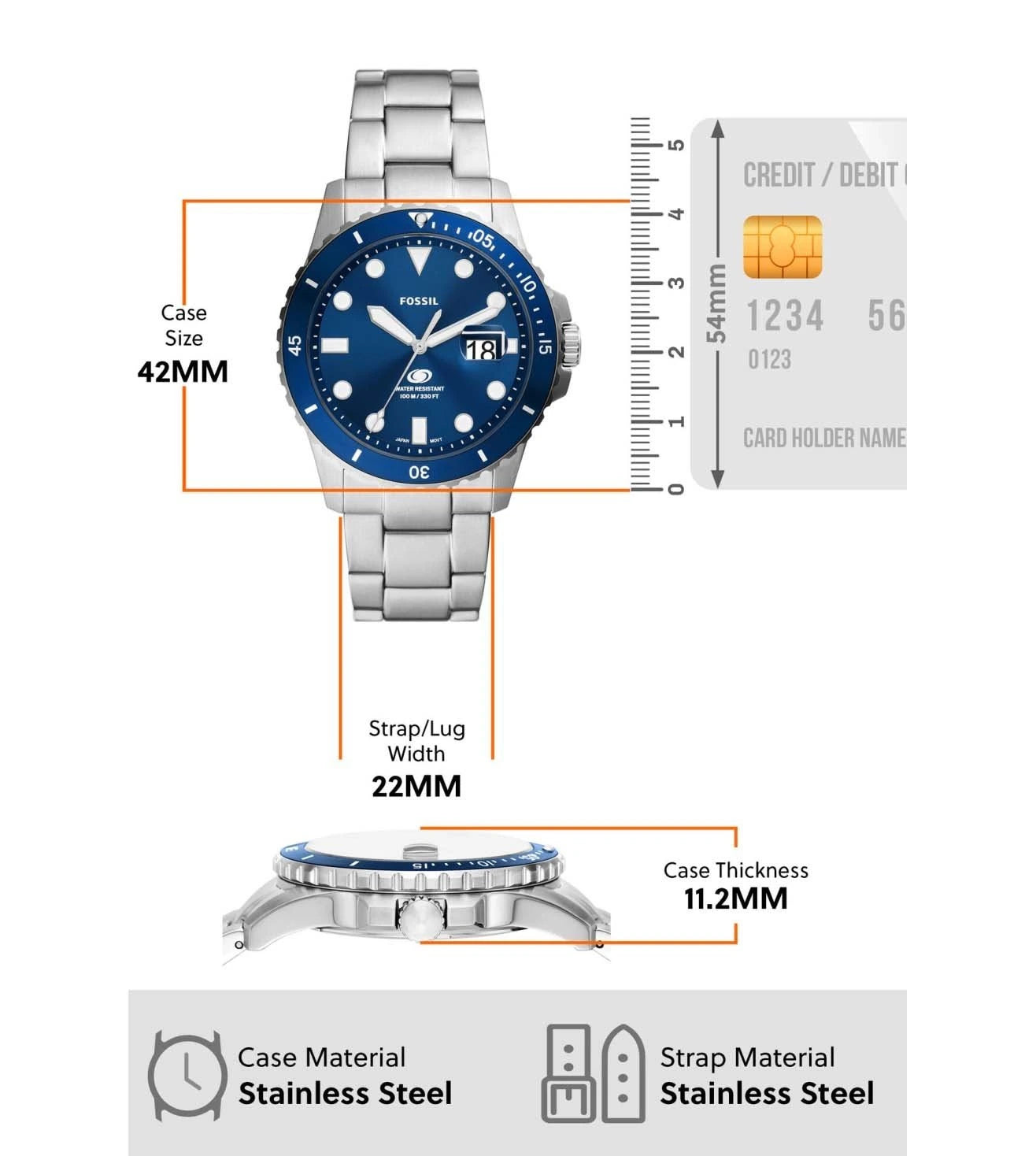 FS6029 | FOSSIL Analog Watch for Men