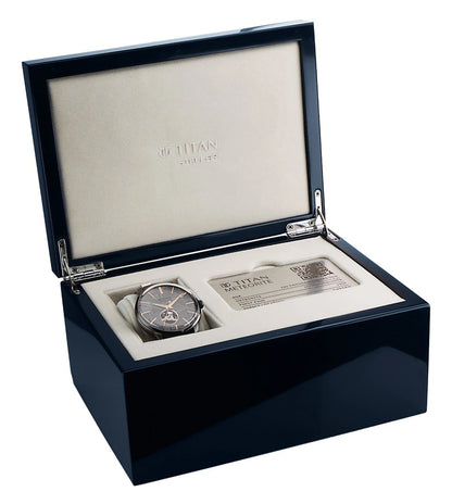 90110QL01 | TITAN Stellar Regallia Meteorite Automatic Watch for Men