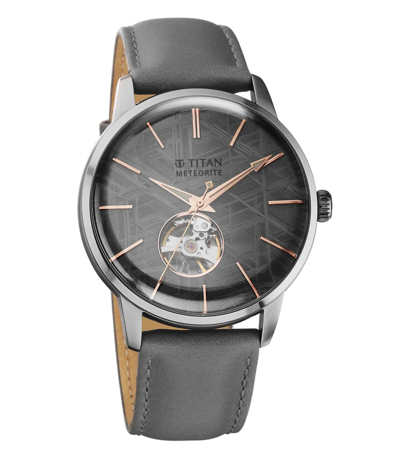 90110QL01 | TITAN Stellar Regallia Meteorite Automatic Watch for Men