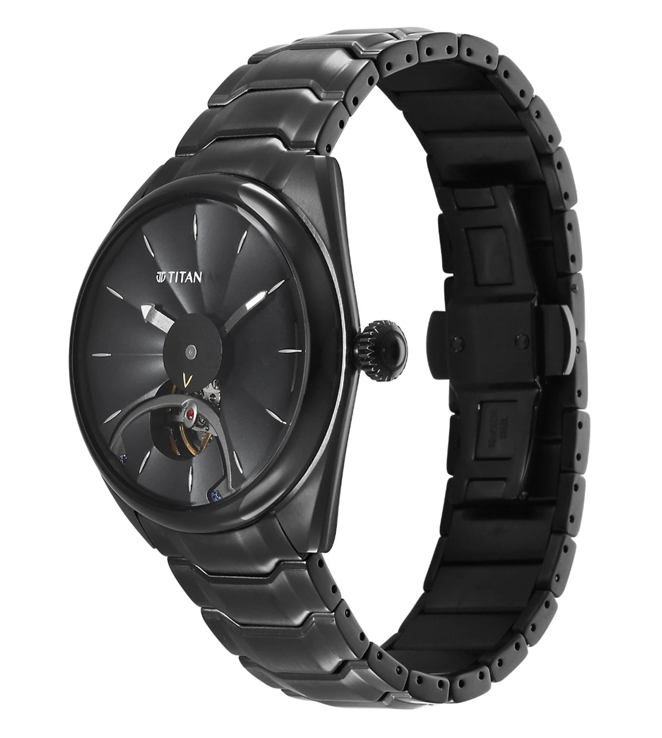 10011NM01 | TITAN Stellar Regallia Black Hole Automatic Watch for Men