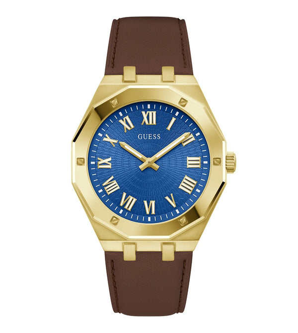 GUESS Light Blue Dial With Roman Numerals Analog Men's Astrological Watch - GW0663G2