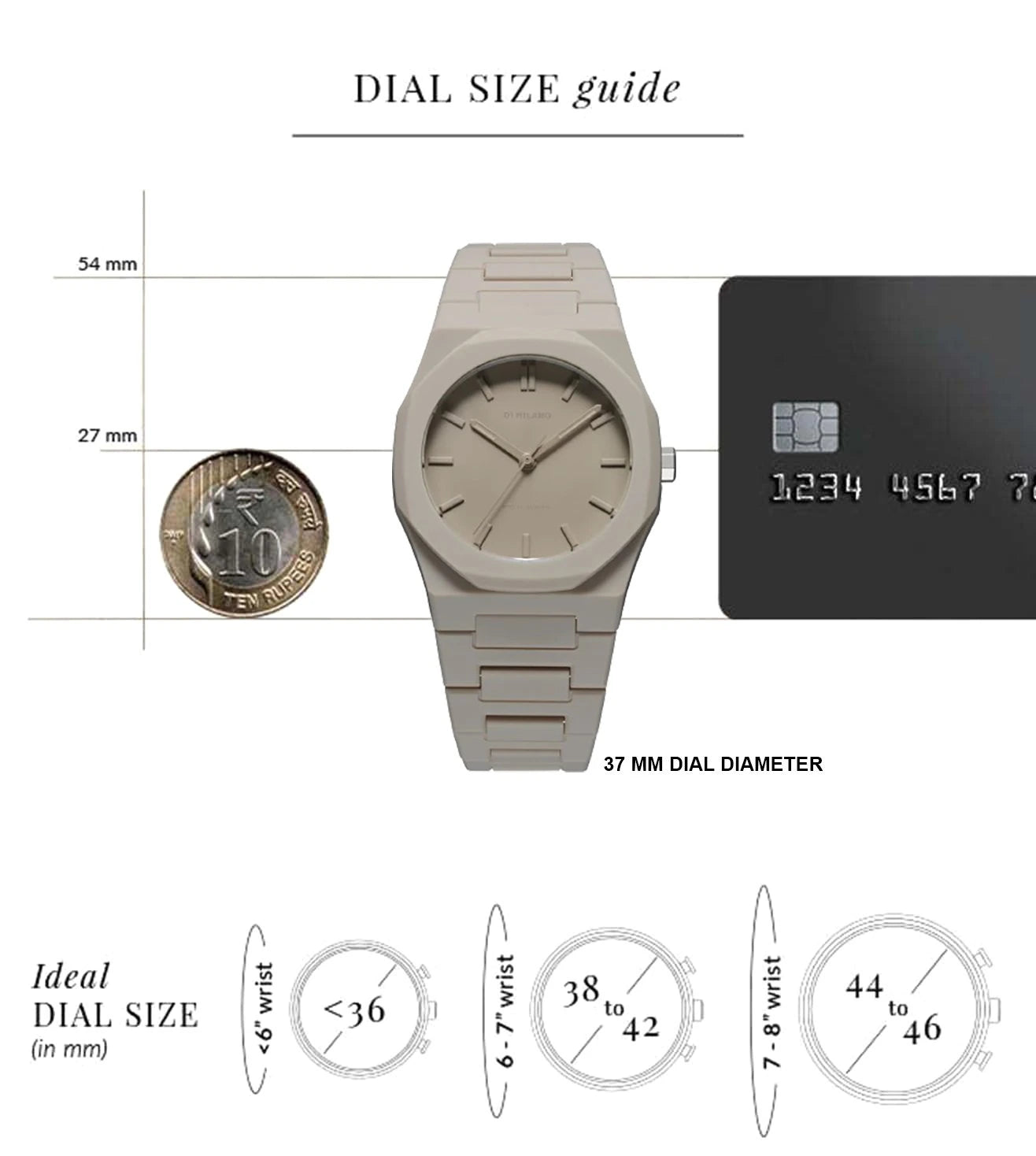 PCBU06 | D1 MILANO Analog Unisex Watch