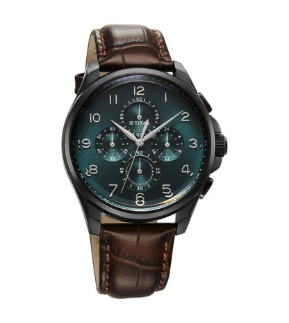 90169NL01 | TITAN Classique Chronograph Watch for Men