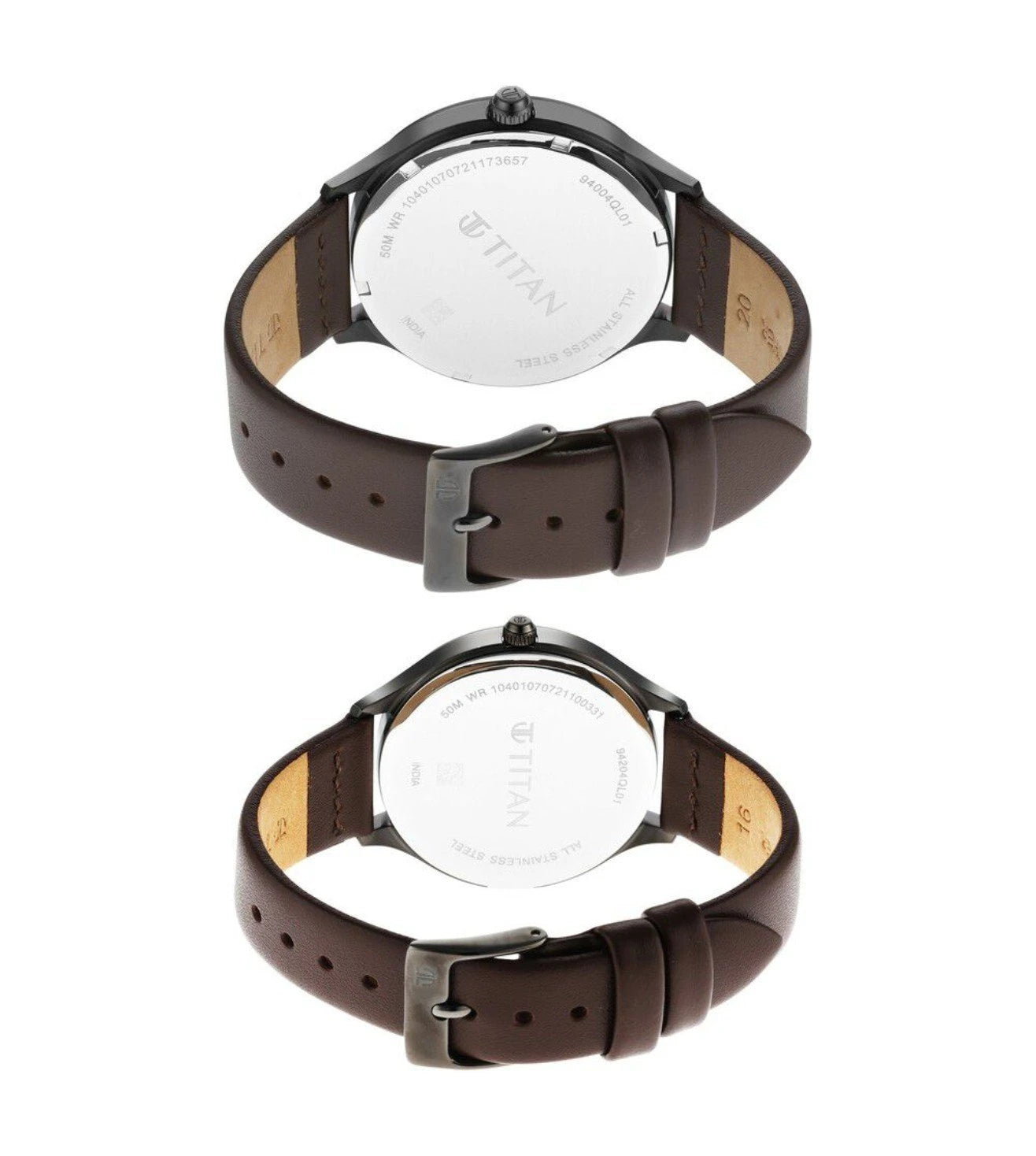 NR9400494204QL01P | TITAN Bandhan Analog Couple Watch