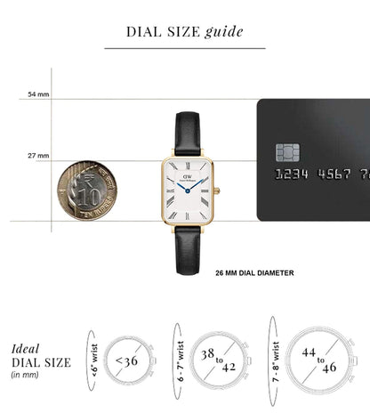 DW00100692K | DANIEL WELLINGTON Quadro Analog Watch for Women