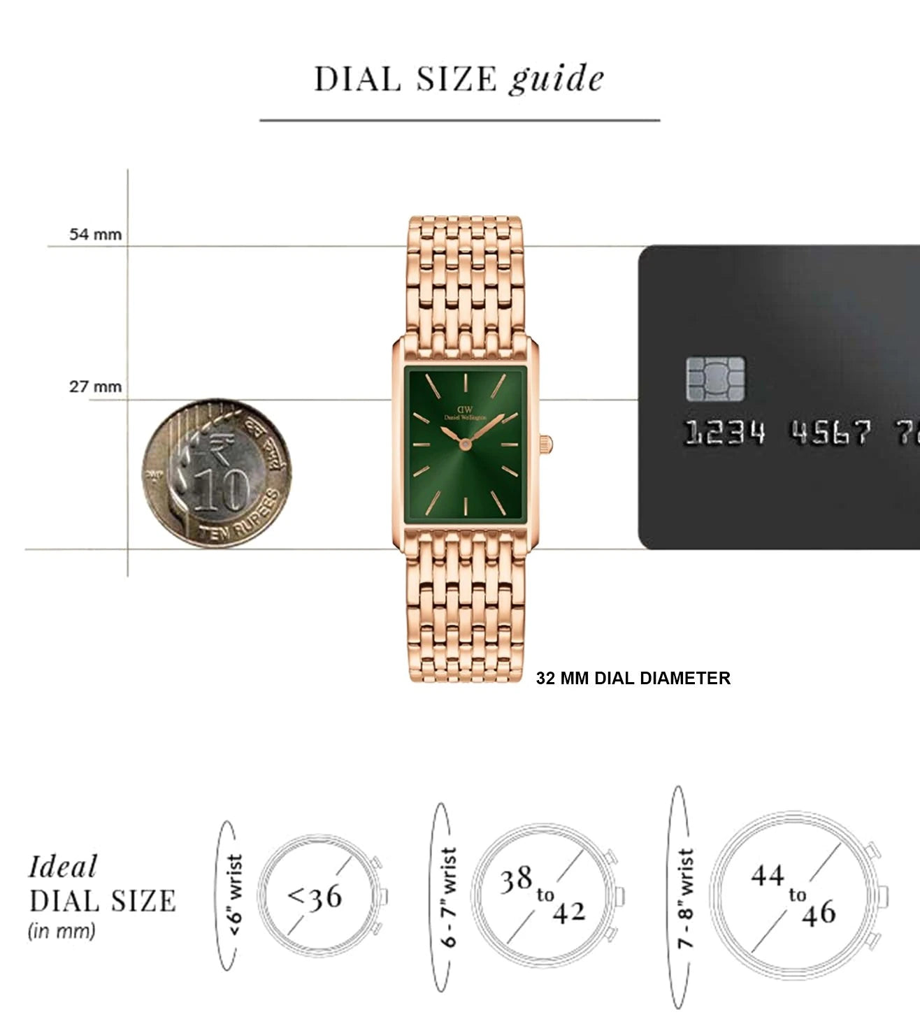 DW00100704K | DANIEL WELLINGTON Bound Analog Watch for Women