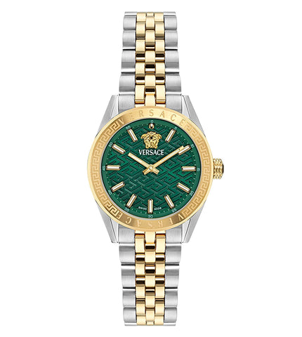 VE8I00424 | VERSACE V-Code Lady Analog Watch for Women - Buy Now at Sai Creations Watches