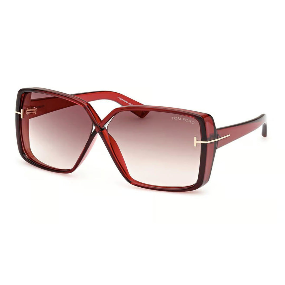 Tom Ford Brown UV Protected Square Sunglasses for Women FT1117