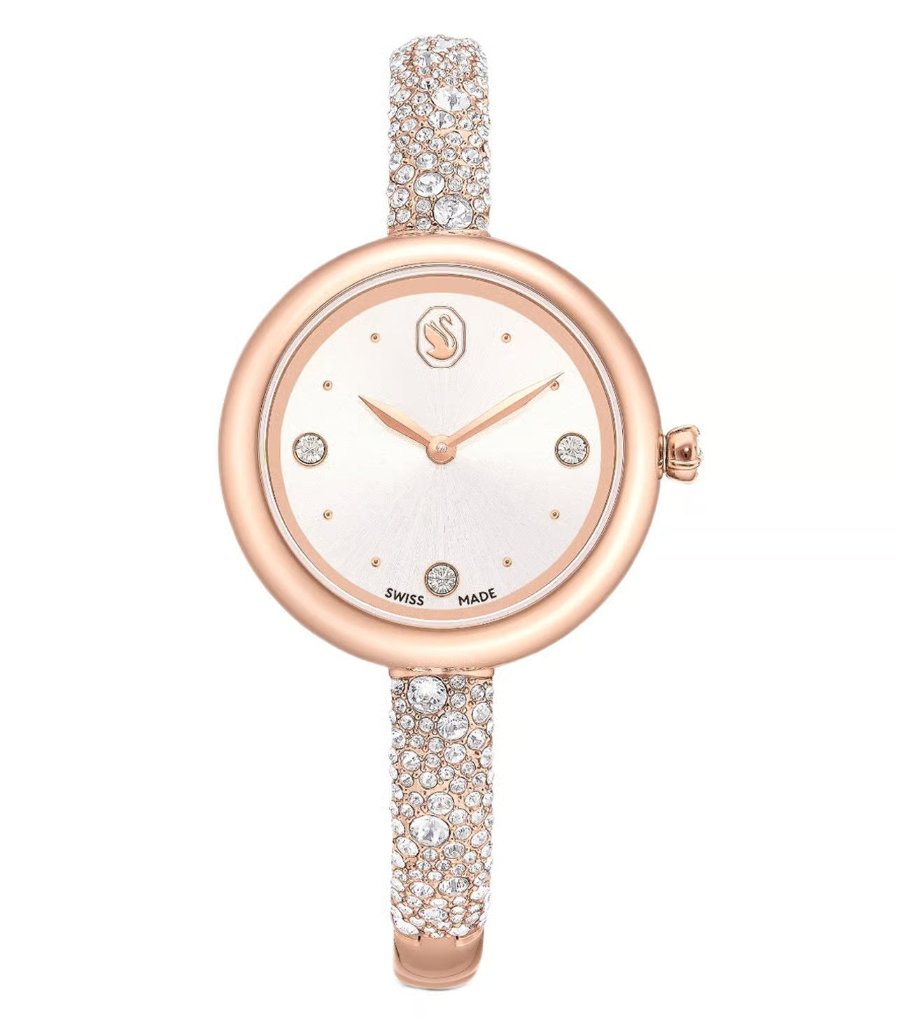 Swarovski Sublima Silver Round Dial Analog Women's Watch 5734633