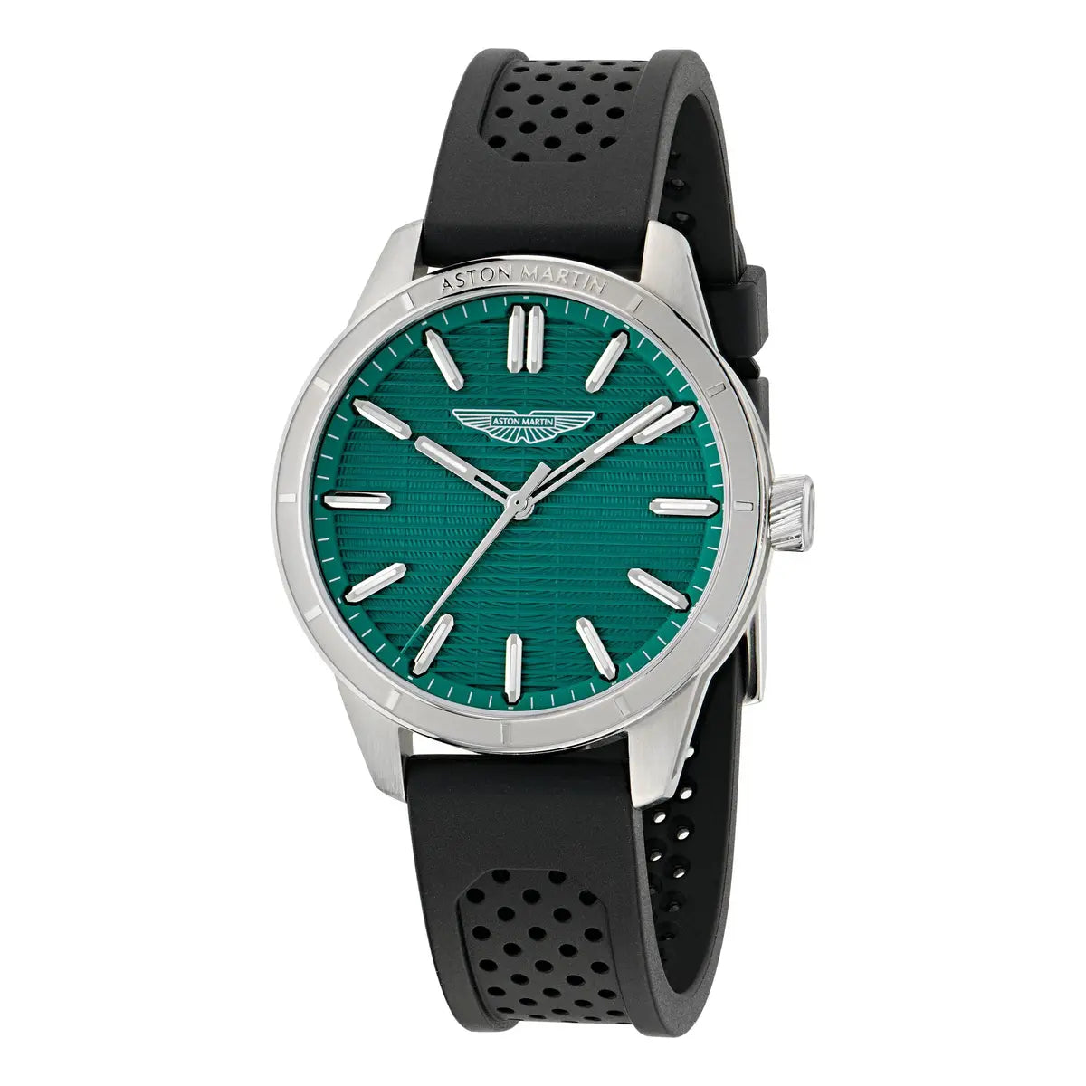 Aston Martin Quartz Silver Round Dial Analog Men's Watch MTIH1F503