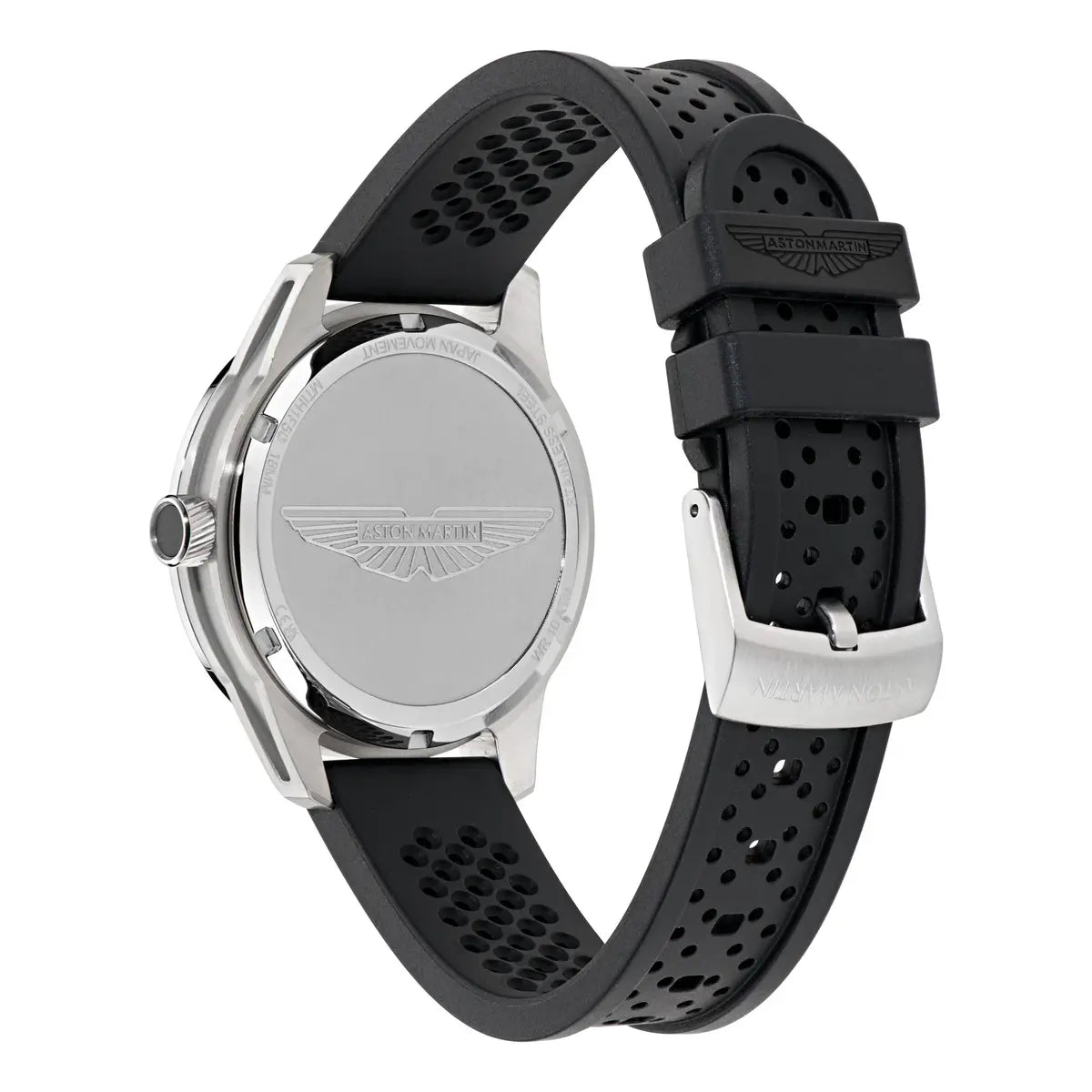 Aston Martin Quartz Silver Round Dial Analog Men's Watch MTIH1F503