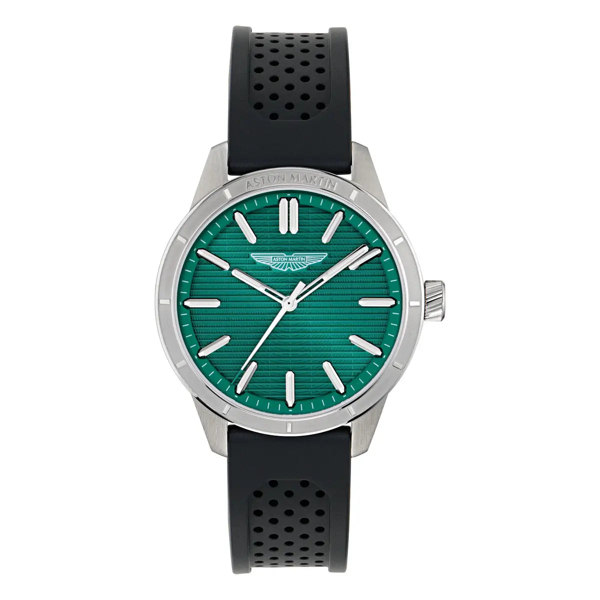 Aston Martin Quartz Silver Round Dial Analog Men's Watch MTIH1F503